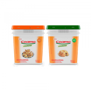 Margarina 80% Lipídios 15kg com sal e sem sal Margarina 80% Lipídios 15kg com sal e sem sal